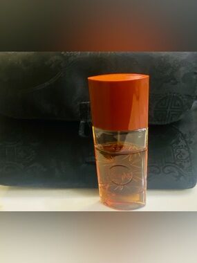 Vtg Opium by Yves  Saint Laurent Make up bag and Perfume